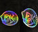 Holographic DK Logo Sticker